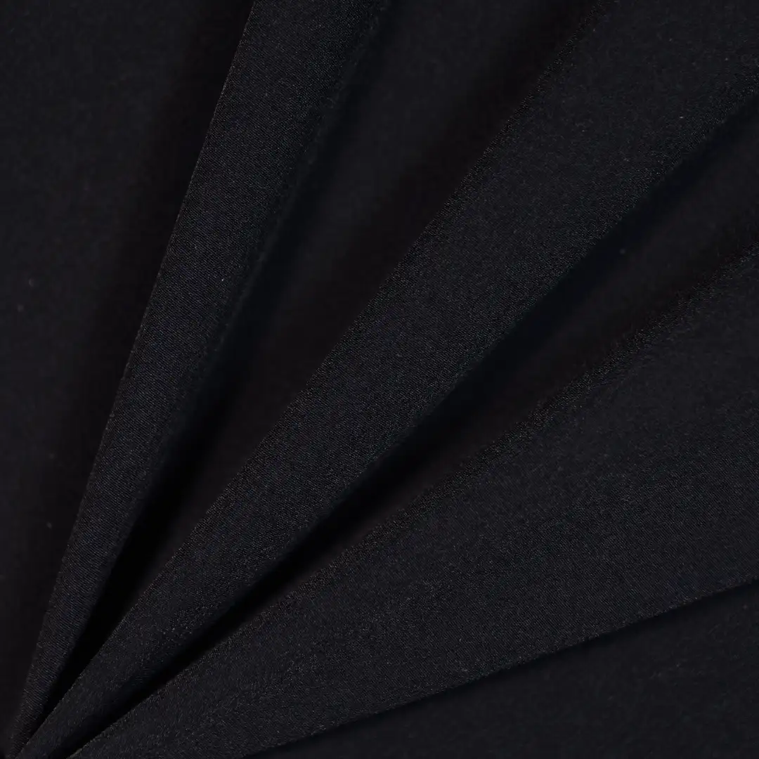 China Fabric for Jackets,Tracksuits Super Stretch Synthetic Woven Fabric Nylon Spandex black color buy from China wholesaler bulk order at wholesale price free worldwide shipping Alibaba