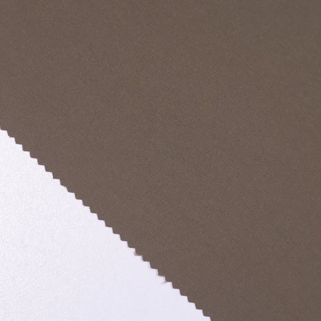 China Fabric for Down Jacket,Tracksuits Four Stretch Nylon Woven Fabric Synthetic Woven Fabric Nylon Spandex coffee color color buy from China wholesaler bulk order at wholesale price free worldwide shipping Alibaba