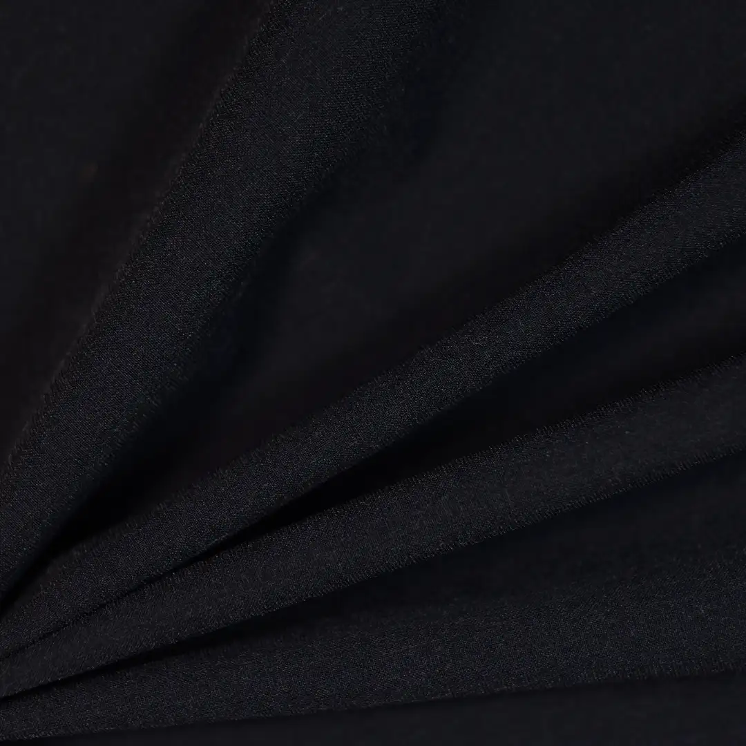 China Fabric for Jackets,Trench Coat Super Stretch Synthetic Woven Fabric Nylon Spandex black color buy from China wholesaler bulk order at wholesale price free worldwide shipping Alibaba