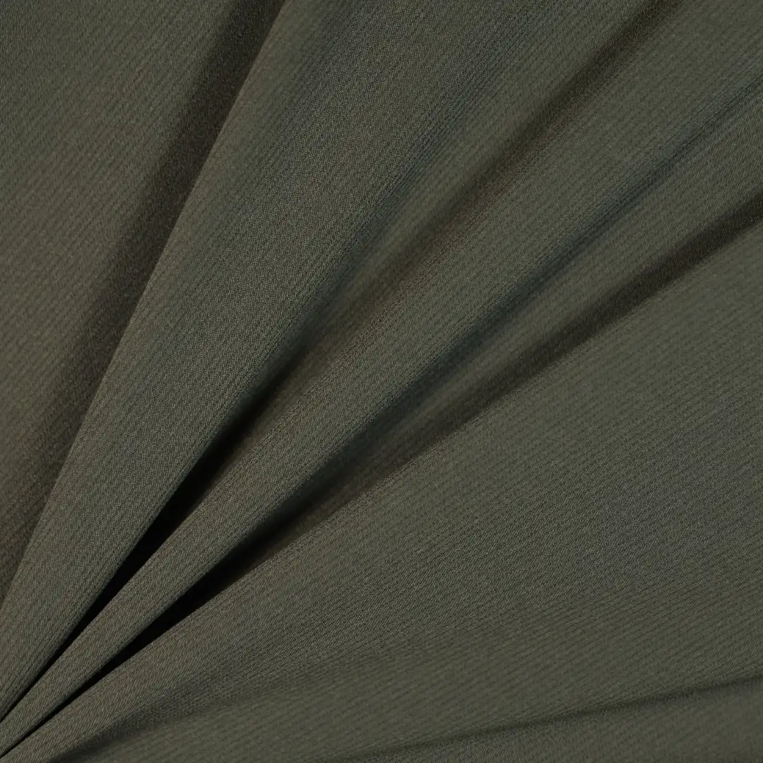 China Fabric for Shirt Jacquard Synthetic Woven Fabric Polyester army green color buy from China wholesaler bulk order at wholesale price free worldwide shipping Alibaba