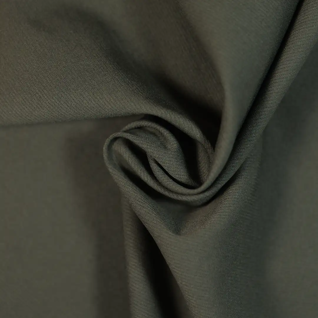 China Fabric for Shirt Jacquard Synthetic Woven Fabric Polyester army green color buy from China wholesaler bulk order at wholesale price free worldwide shipping Alibaba