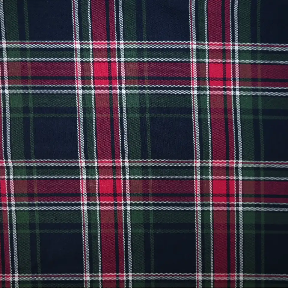 India Fabric for Shirt Cotton Plain Natural Woven Fabric cotton Multi color Check color buy from India wholesaler bulk order at wholesale price free worldwide shipping Alibaba