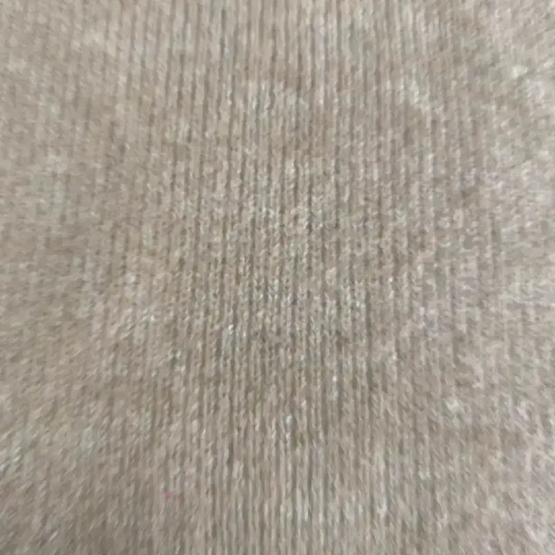 China Yarn for Open Cardigan (Sweater) Mossy Yarn Fancy Yarn Recycled Polyester Acrylic Nylon Elastane Light Brown color buy from China wholesaler bulk order at wholesale price free worldwide shipping Alibaba