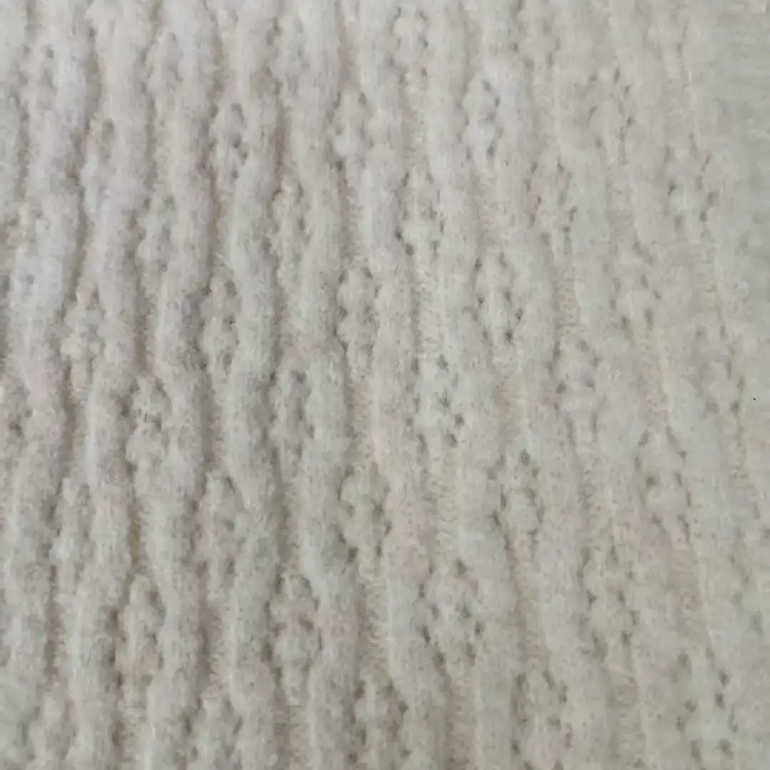 China Yarn for Open Cardigan (Sweater),Full-Zipper Cardigan (Sweater),Half-Zipper Cardigan (Sweater),Shirt Long Sleeve Button (Sweater) Mossy Yarn Fancy Yarn Wool Polyester Spandex Recycled Polyester creamy white color buy from China wholesaler bulk order at wholesale price free worldwide shipping Alibaba