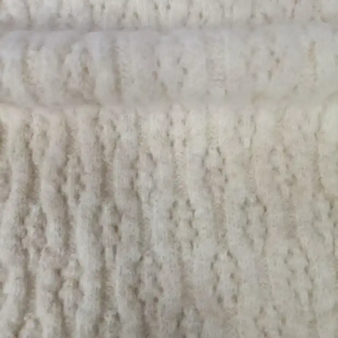 China Yarn for Open Cardigan (Sweater),Full-Zipper Cardigan (Sweater),Half-Zipper Cardigan (Sweater),Shirt Long Sleeve Button (Sweater) Mossy Yarn Fancy Yarn Wool Polyester Spandex Recycled Polyester creamy white color buy from China wholesaler bulk order at wholesale price free worldwide shipping Alibaba