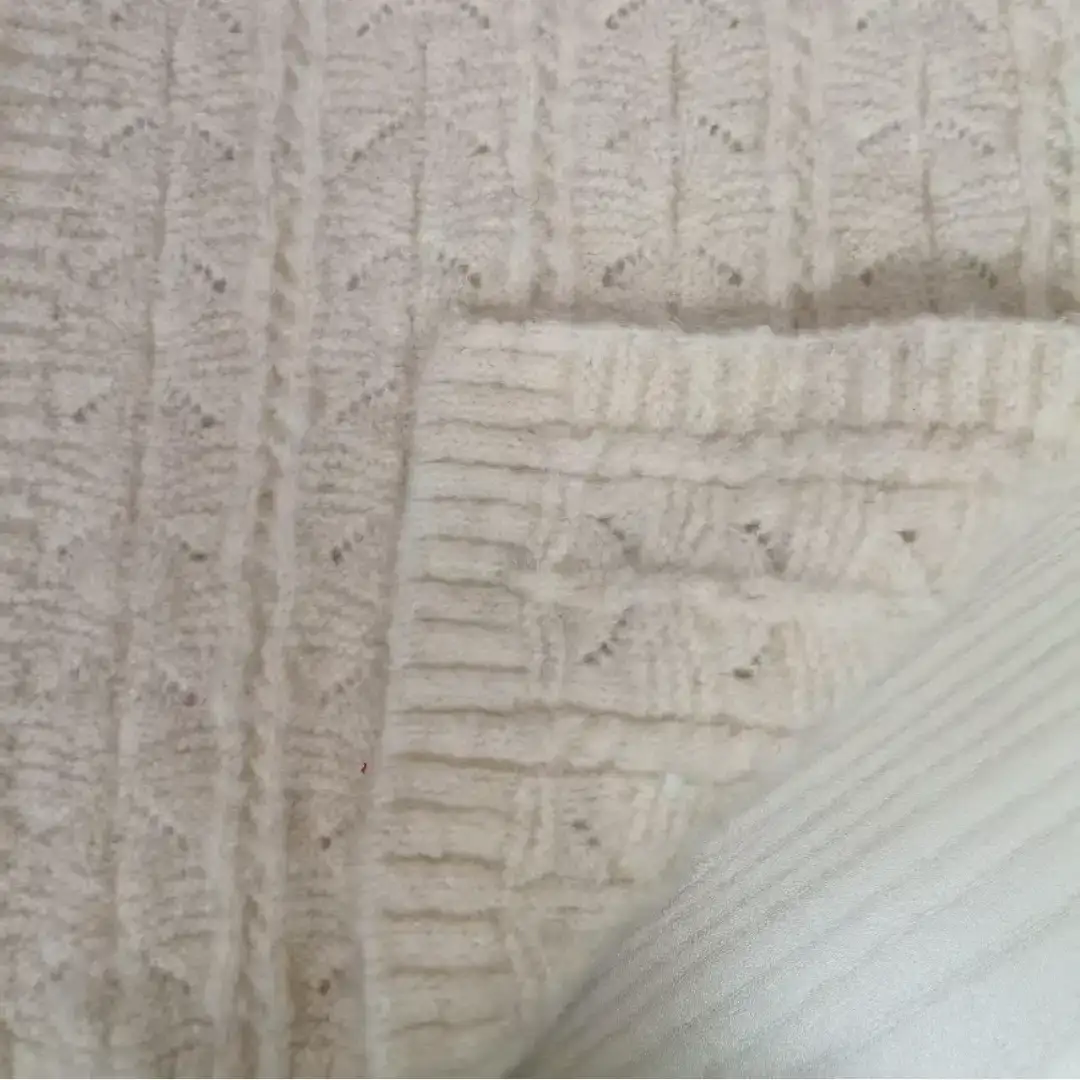 China Yarn for Ladies Vest (Sweater),Men’s Vest (Sweater),Open Cardigan (Sweater),Full-Zipper Cardigan (Sweater),Half-Zipper Cardigan (Sweater),Shirt Long Sleeve Button (Sweater) Mossy Yarn Fancy Yarn Wool Polyester Spandex Recycled Polyester creamy white color buy from China wholesaler bulk order at wholesale price free worldwide shipping Alibaba