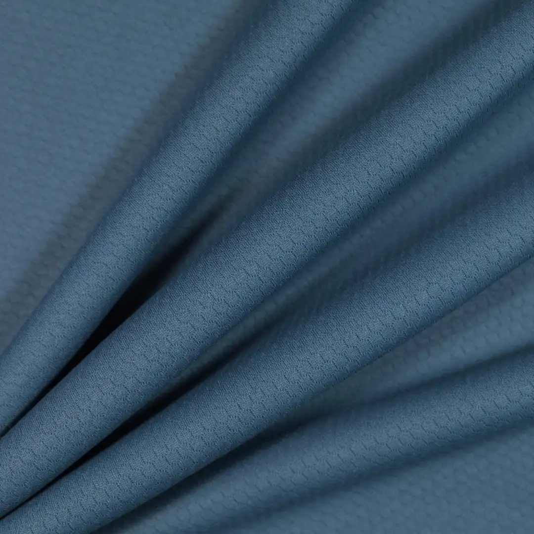 China Fabric for T-Shirt,Polo Shirt Jacquard Knit Fabric Polyester green gray color buy from China wholesaler bulk order at wholesale price free worldwide shipping Alibaba