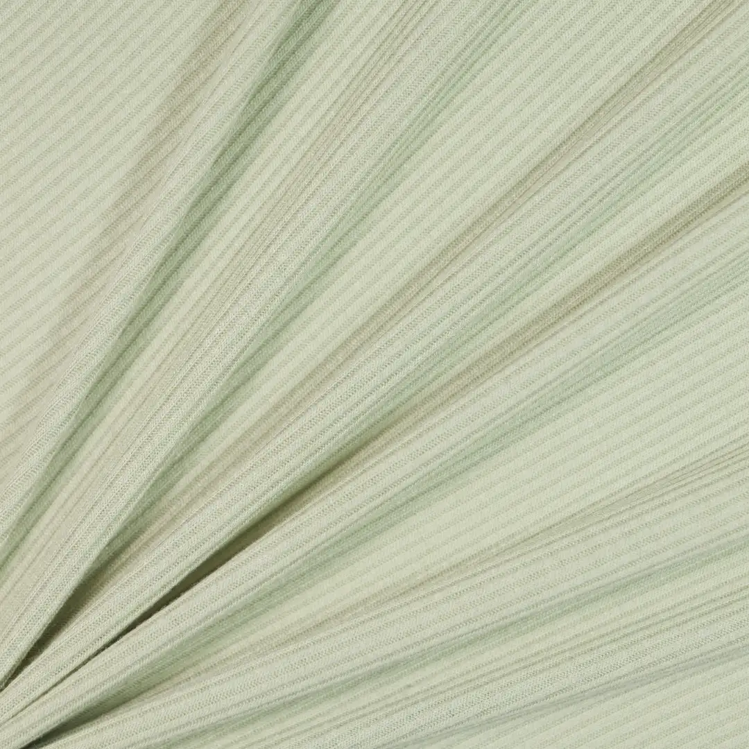 China Fabric for Loungewear Rib Knit Fabric Rayon Spandex green color buy from China wholesaler bulk order at wholesale price free worldwide shipping Alibaba