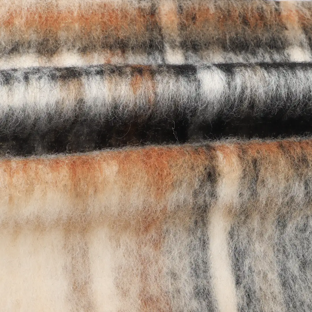 China Fabric for Jackets,Trench Coat,Overcoat Woolen Overcoat Woolen Polyester Wool check color buy from China wholesaler bulk order at wholesale price free worldwide shipping Alibaba
