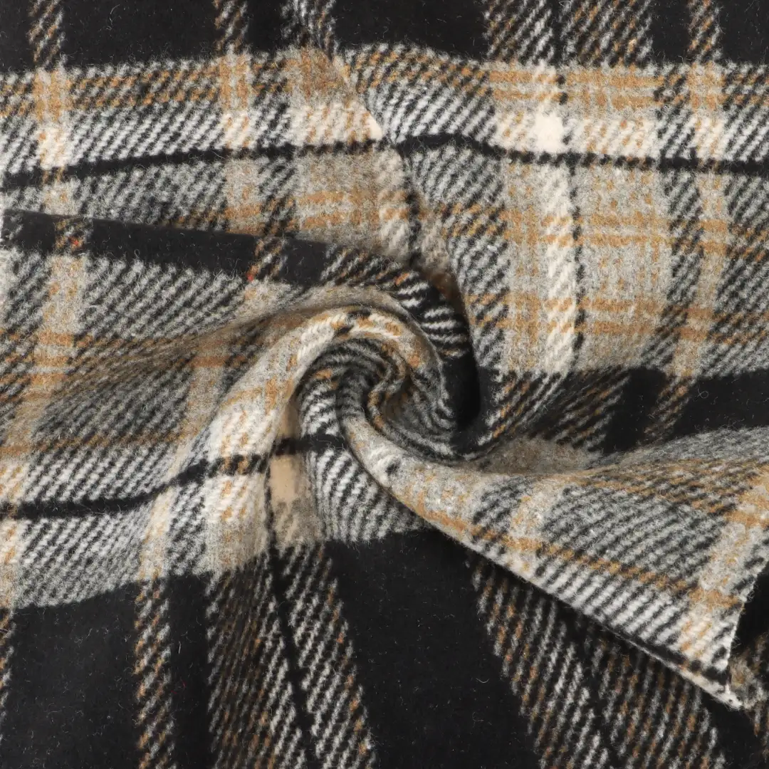China Fabric for Jackets,Trench Coat,Overcoat Woolen Twill Woolen Other check color buy from China wholesaler bulk order at wholesale price free worldwide shipping Alibaba