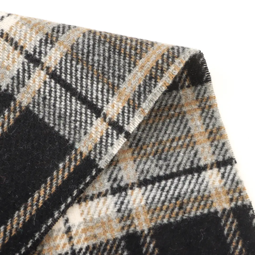 China Fabric for Jackets,Trench Coat,Overcoat Woolen Twill Woolen Other check color buy from China wholesaler bulk order at wholesale price free worldwide shipping Alibaba