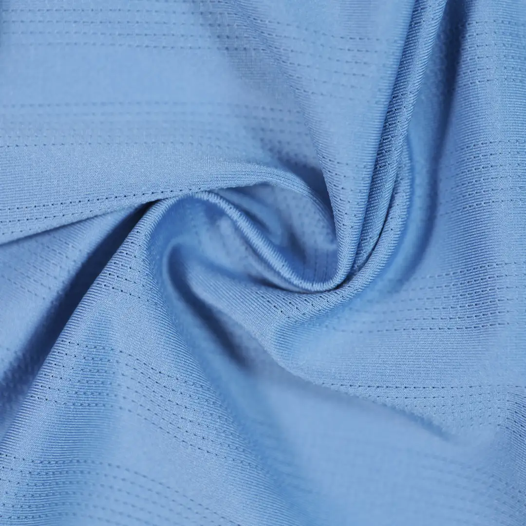 China Fabric for Skirt,Kids Puff Sleeve Tier Dress,Ladies Long Ruffle A-Line Skirt Jacquard Knit Fabric Polyester Spandex blue color buy from China wholesaler bulk order at wholesale price free worldwide shipping Alibaba