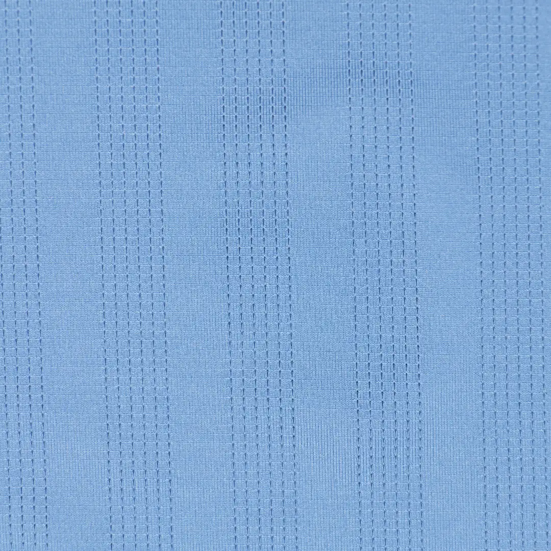 China Fabric for Skirt,Kids Puff Sleeve Tier Dress,Ladies Long Ruffle A-Line Skirt Jacquard Knit Fabric Polyester Spandex blue color buy from China wholesaler bulk order at wholesale price free worldwide shipping Alibaba