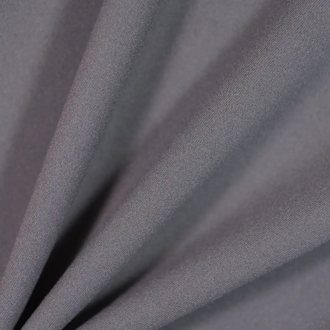 China Fabric for Shirt,Tank Top,Crop Top,Skirt Polar Fleece Knit Fabric Polyester Spandex grey color buy from China wholesaler bulk order at wholesale price free worldwide shipping Alibaba