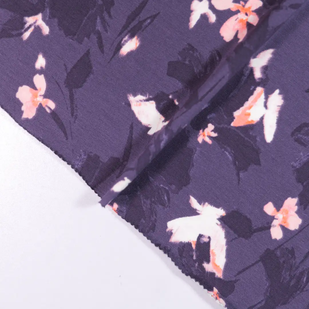 China Fabric for Pants,T-Shirt,Skirt Single Jersey Knit Fabric Cotton Modal Spandex purple color buy from China wholesaler bulk order at wholesale price free worldwide shipping Alibaba
