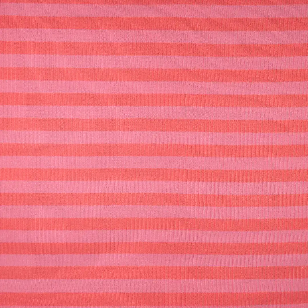 China Fabric for T-Shirt,Jogger,Strap Midi Dress,Puff Sleeve Ruched Dress Rib Knit Fabric Cotton Polyester Elastane pink color buy from China wholesaler bulk order at wholesale price free worldwide shipping Alibaba