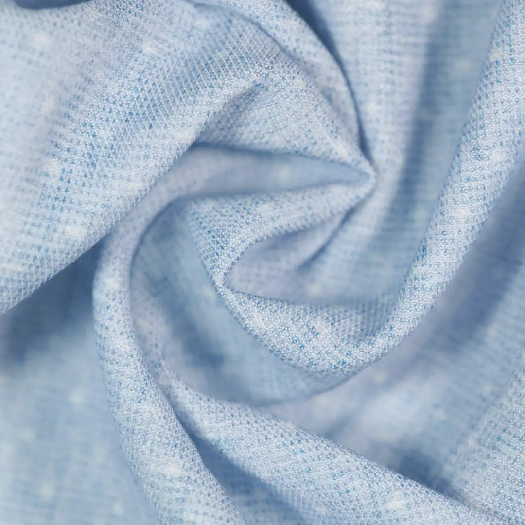 China Fabric for Shirt,Skirt,Sleeveless Sundress Twill Woven Blended Fabric Polyester Viscose Lyocell Spandex blue color buy from China wholesaler bulk order at wholesale price free worldwide shipping Alibaba