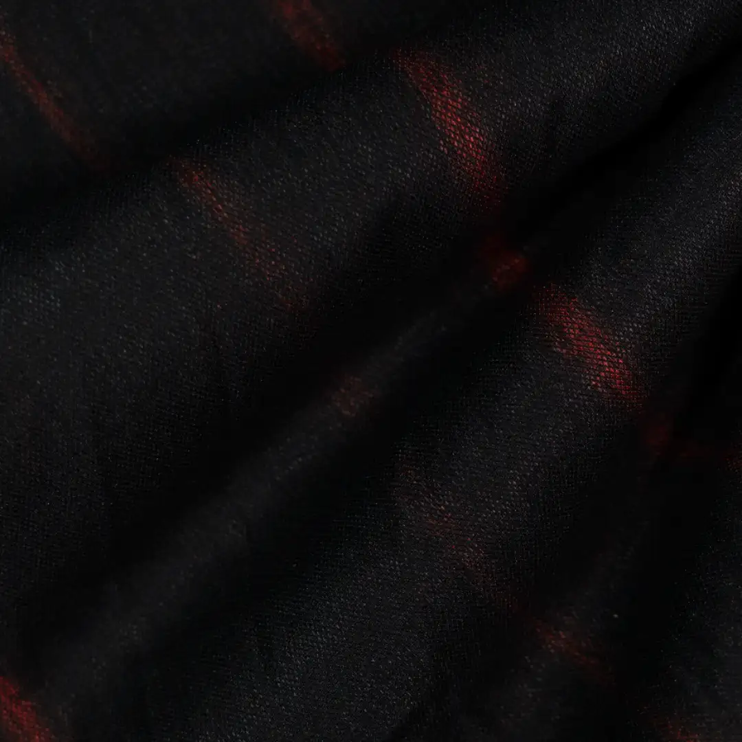 China Fabric for Shirt,Pants,Denim Jacket,Skirt Twill Woven Blended Fabric Polyester Rayon Flax BLACK color buy from China wholesaler bulk order at wholesale price free worldwide shipping Alibaba