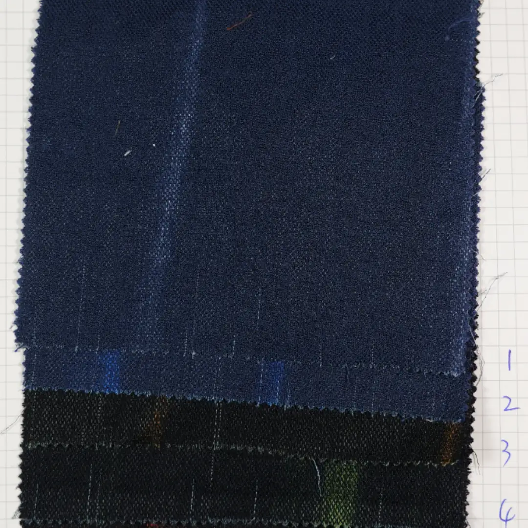 China Fabric for Shirt,Pants,Denim Jacket,Skirt Twill Woven Blended Fabric Polyester Rayon Flax BLACK color buy from China wholesaler bulk order at wholesale price free worldwide shipping Alibaba