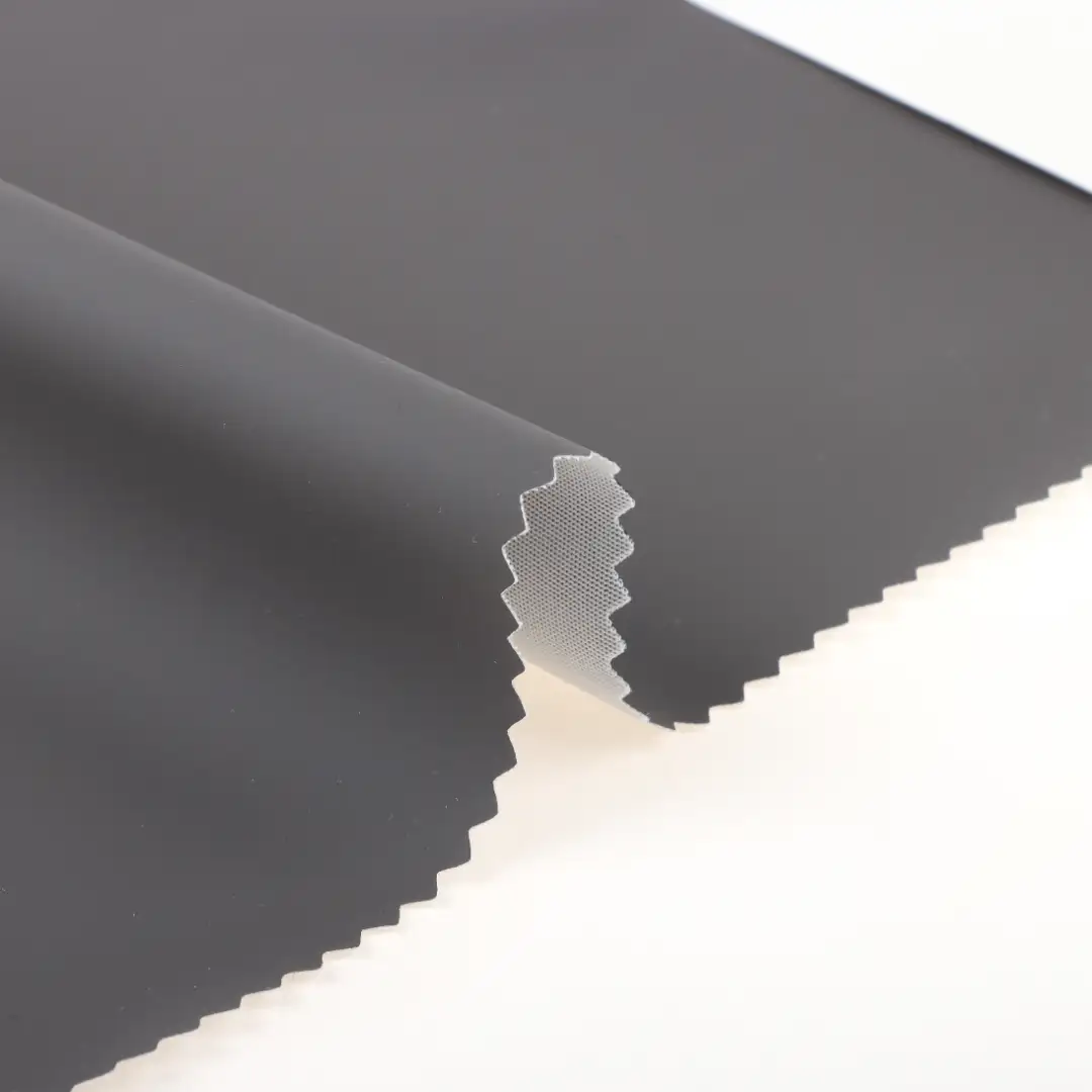 China Fabric for Jackets,Trench Coat,Rain Coat Bonded fabric Bonded fabric Polyurethane (PU) Gray color buy from China wholesaler bulk order at wholesale price free worldwide shipping Alibaba