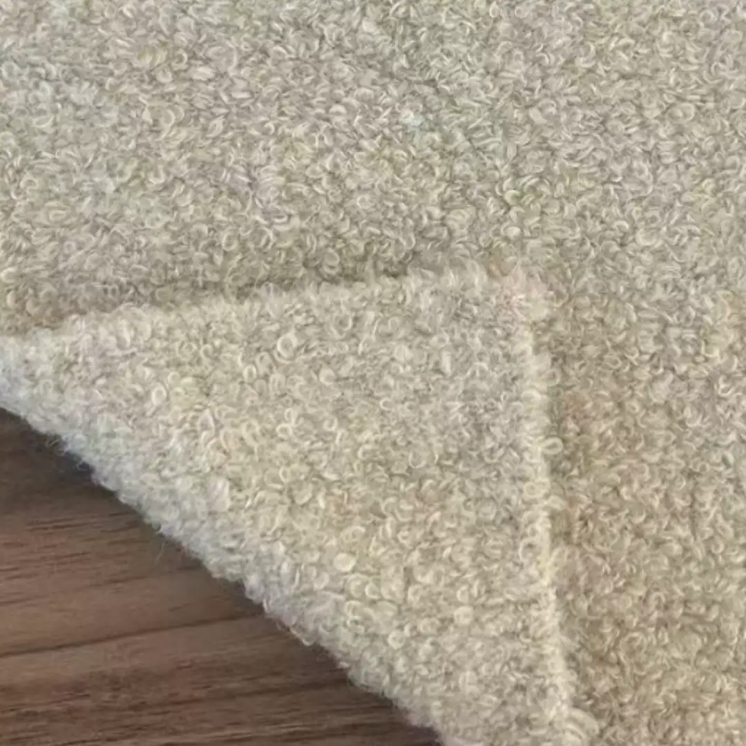 China Yarn for Roll Neck Jumper (Sweater),Single Button Cardigan (Sweater,Womens High Neck Soft-Touch Jumper (Sweater) Boucle Yarn Fancy Yarn Wool Acrylic Polyester Recycled Polyester Spandex Gray rice color buy from China wholesaler bulk order at wholesale price free worldwide shipping Alibaba