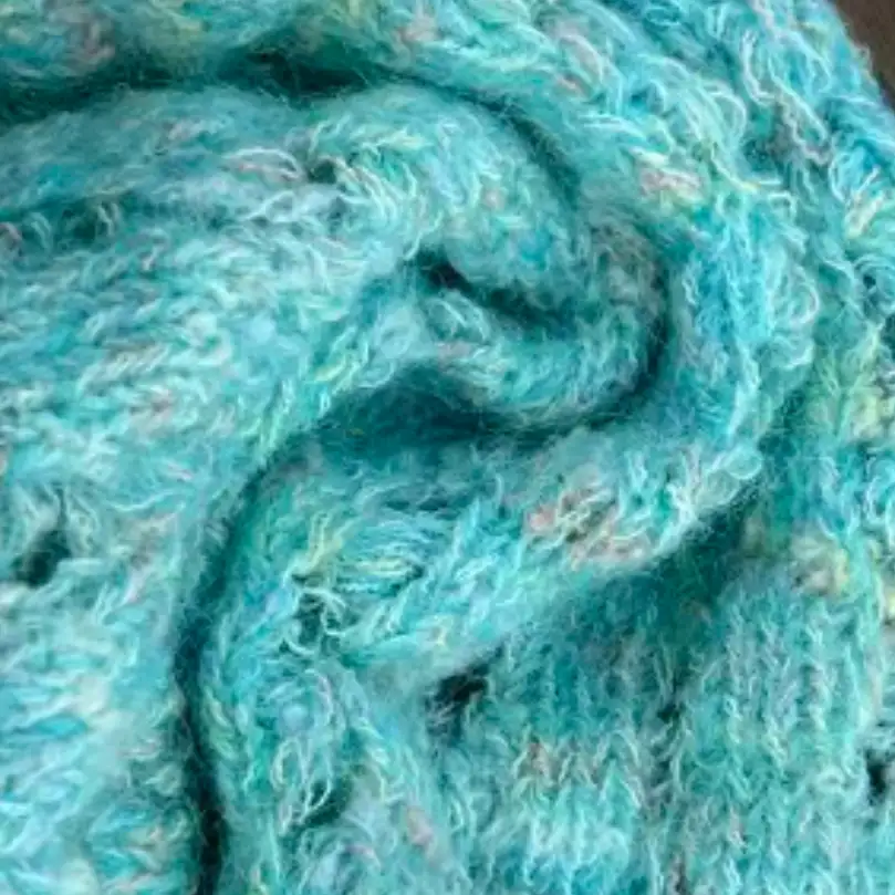 China Yarn for Roll Neck Jumper (Sweater),Single Button Cardigan (Sweater Mossy Yarn Fancy Yarn Recycled Polyester Acrylic Nylon Wool Spandex Peppermint color color buy from China wholesaler bulk order at wholesale price free worldwide shipping Alibaba