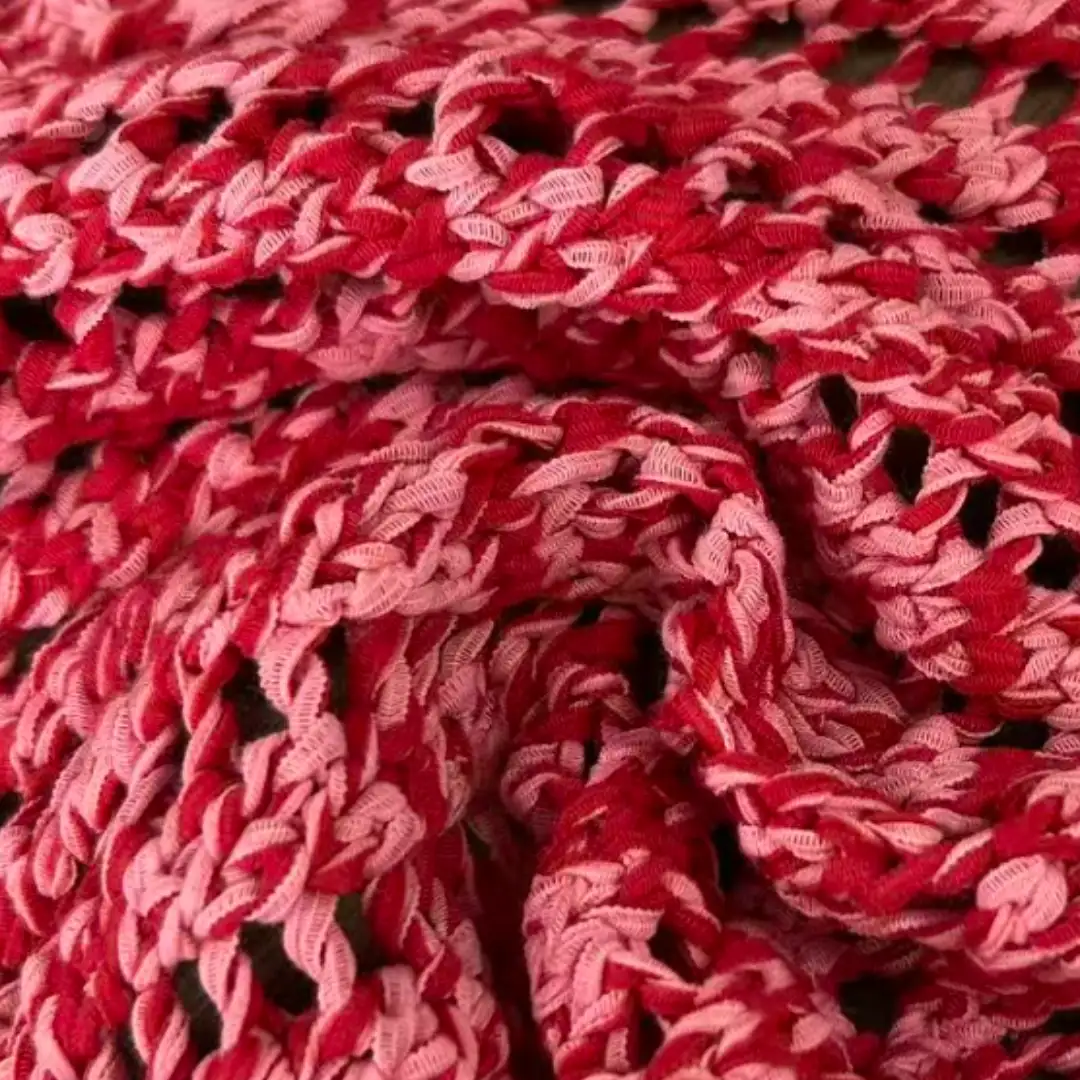 China Yarn for Open Cardigan (Sweater),Round Neck Pullover (Sweater),Roll Neck Jumper (Sweater),Single Button Cardigan (Sweater Mossy Yarn Fancy Yarn BCI Cotton Nylon Red color buy from China wholesaler bulk order at wholesale price free worldwide shipping Alibaba