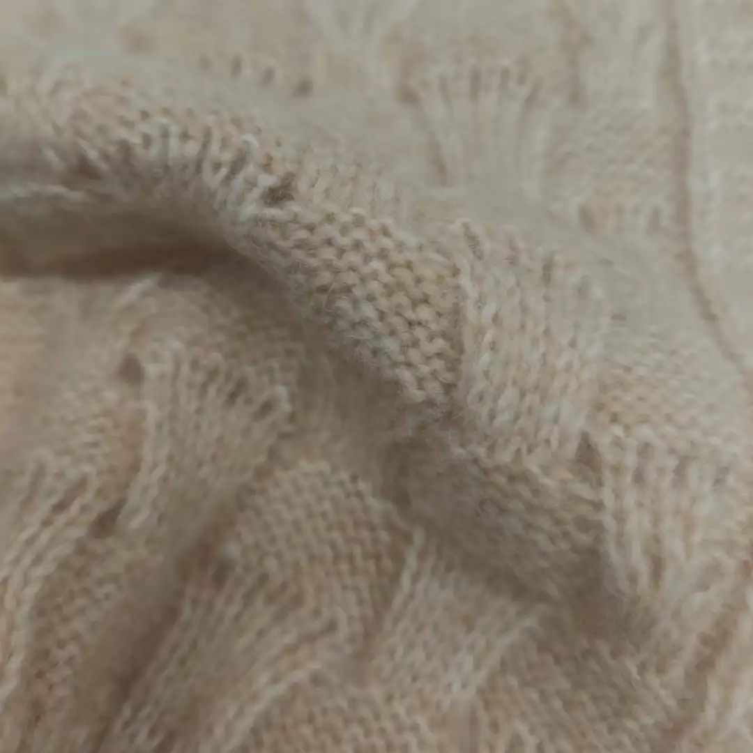 China Yarn for Full-Zipper Cardigan (Sweater),Half-Zipper Cardigan (Sweater),Shirt Half Sleeve Zipper (Sweater),Knitted Jacket (Sweater) Mossy Yarn Fancy Yarn Recycled Polyester RWS Wool Recycled Acrylic Alpaca light tan color buy from China wholesaler bulk order at wholesale price free worldwide shipping Alibaba