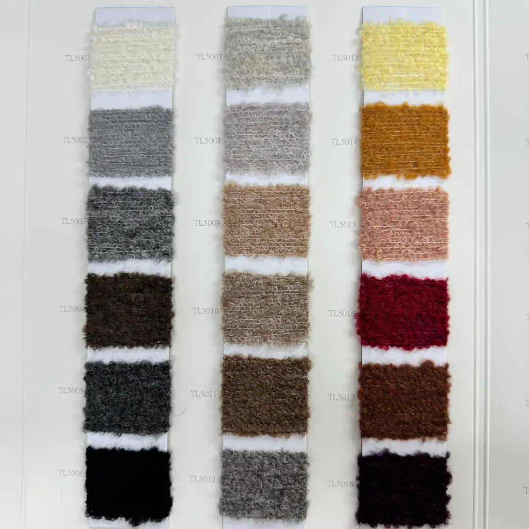 China Yarn for Ladies Vest (Sweater),Men’s Vest (Sweater),Open Cardigan (Sweater),Crew Neck Pullover (Sweater),Crop Top Pullover (Sweater) Boucle Yarn Fancy Yarn Wool Viscose Nylon Spandex Colorful color buy from China wholesaler bulk order at wholesale price free worldwide shipping Alibaba