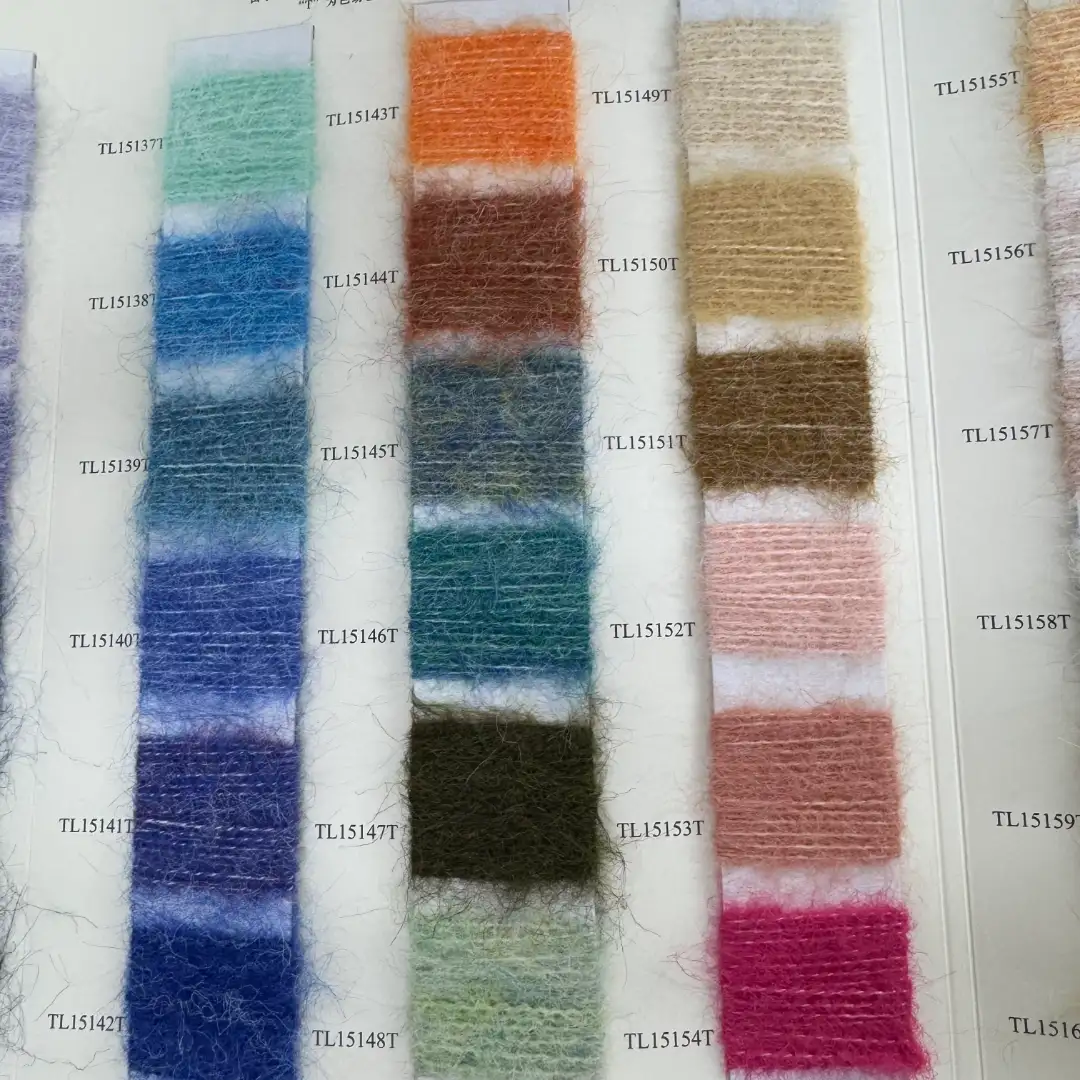 China Yarn for Ladies Vest (Sweater),Men’s Vest (Sweater),Open Cardigan (Sweater),Crew Neck Pullover (Sweater),Crop Top Pullover (Sweater) Mossy Yarn Fancy Yarn Recycled Polyester Nylon Polyester Wool Spandex Colorful color buy from China wholesaler bulk order at wholesale price free worldwide shipping Alibaba