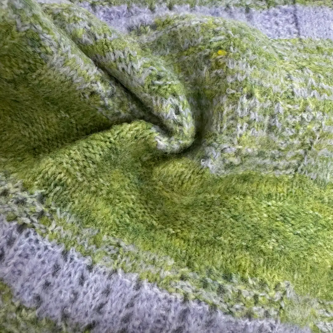 China Yarn for Ladies Vest (Sweater),Men’s Vest (Sweater),Open Cardigan (Sweater),Full-Zipper Cardigan (Sweater),Crew Neck Pullover (Sweater),Crop Top Pullover (Sweater) Mossy Yarn Fancy Yarn Polyester Acrylic Nylon Wool Spandex Colorful color buy from China wholesaler bulk order at wholesale price free worldwide shipping Alibaba