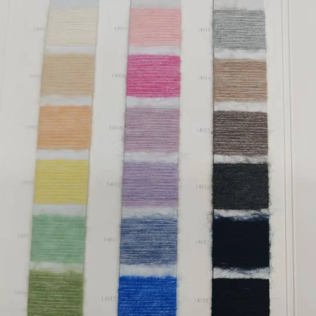 China Yarn for Full-Zipper Cardigan (Sweater),Half-Zipper Cardigan (Sweater),Shirt Long Sleeve Button (Sweater),Round Neck Pullover (Sweater) Mossy Yarn Fancy Yarn Polyester Recycled Polyester Acrylic Wool Spandex brown color buy from China wholesaler bulk order at wholesale price free worldwide shipping Alibaba