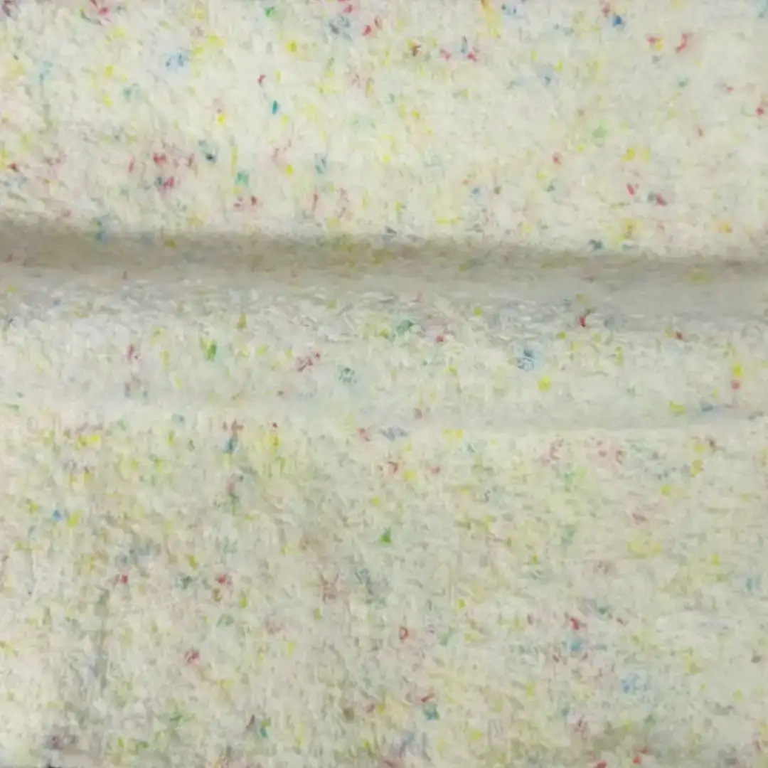 China Yarn for Ladies Vest (Sweater),Men’s Vest (Sweater),Open Cardigan (Sweater),Full-Zipper Cardigan (Sweater),Half-Zipper Cardigan (Sweater),Shirt Long Sleeve Button (Sweater) Teddy Yarn Fancy Yarn Polyester yellow, white, red color buy from China wholesaler bulk order at wholesale price free worldwide shipping Alibaba