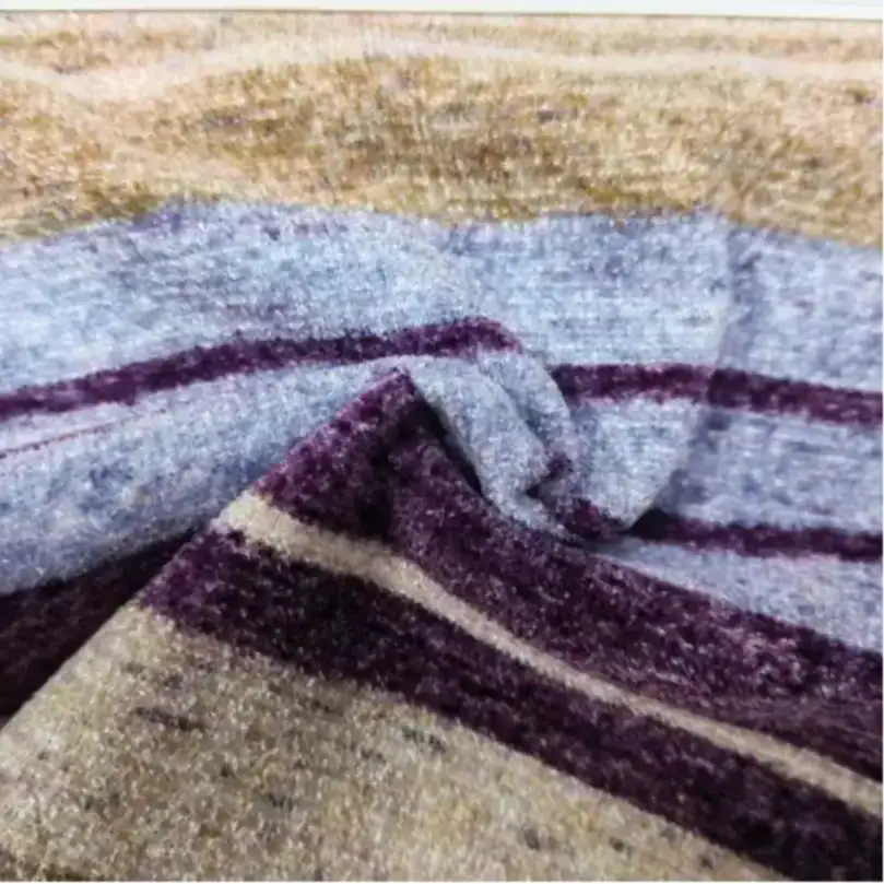 China Yarn for Ladies Vest (Sweater),Men’s Vest (Sweater),Full-Zipper Cardigan (Sweater),Half-Zipper Cardigan (Sweater),Shirt Long Sleeve Button (Sweater),Shirt Long Sleeve Zipper (Sweater),Shirt Half Sleeve Button (Sweater),Shirt Half Sleeve Zipper (Sweater) Shiny Chenille Fancy Yarn Polyester 浅咖组彩条（colour bar  ） color buy from China wholesaler bulk order at wholesale price free worldwide shipping Alibaba