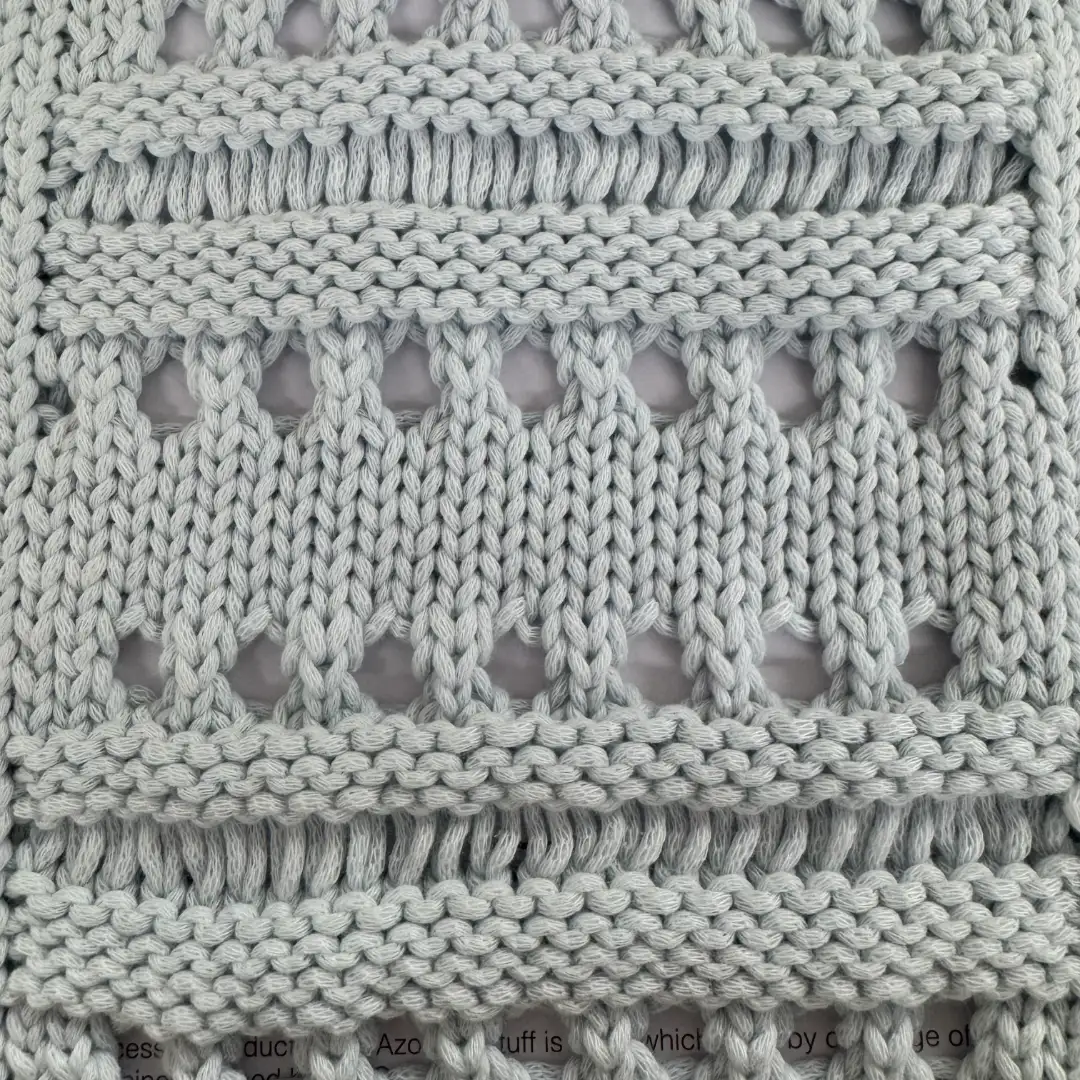 China Yarn for Ladies Vest (Sweater),Men’s Vest (Sweater),Open Cardigan (Sweater),Full-Zipper Cardigan (Sweater),Crew Neck Pullover (Sweater),Crop Top Pullover (Sweater) Core Filling Yarn Fancy Yarn Cotton Polyester Blue color buy from China wholesaler bulk order at wholesale price free worldwide shipping Alibaba