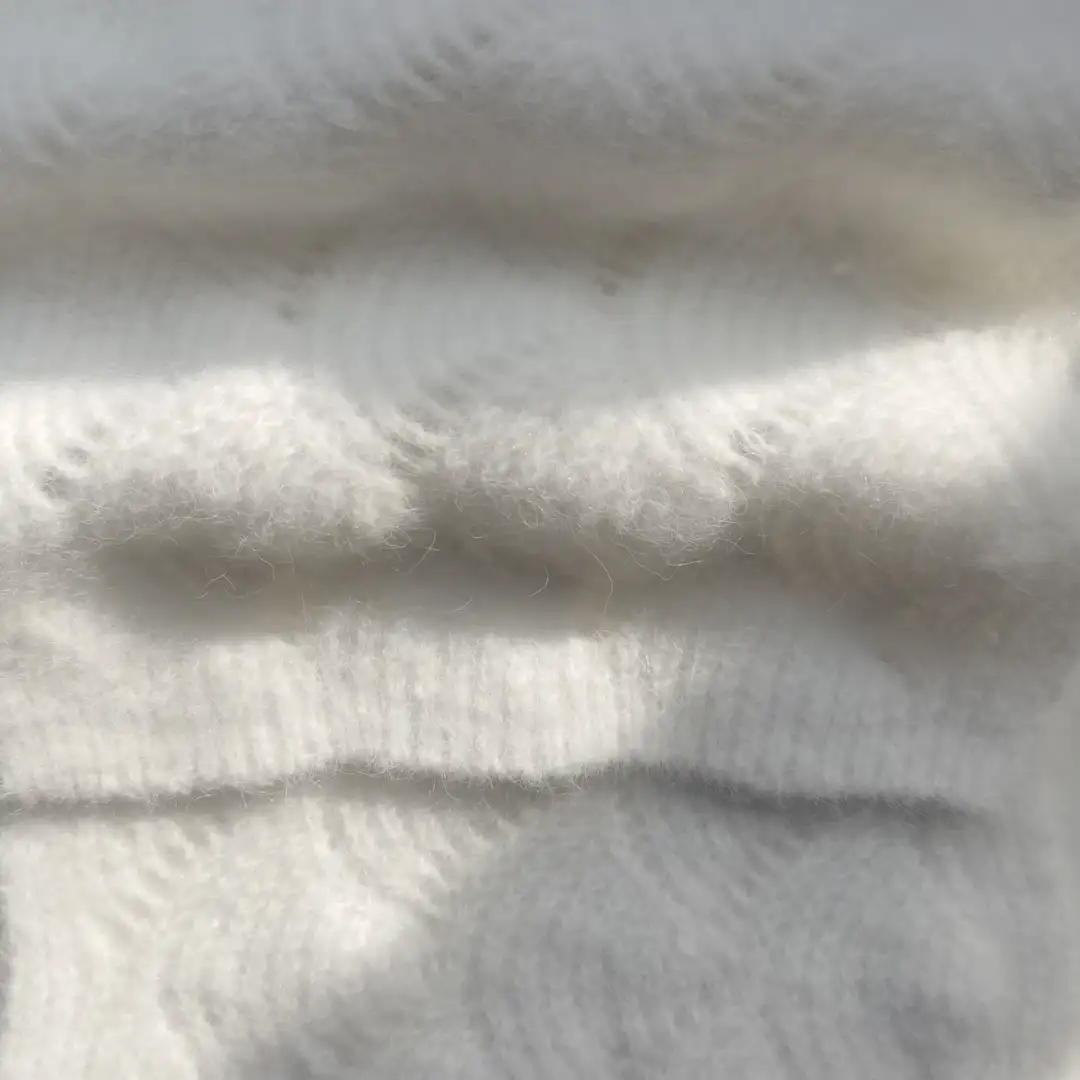 China Yarn for Open Cardigan (Sweater),Full-Zipper Cardigan (Sweater),U-Neck Cardigan (Sweater),V-Neck Button Up Cardigan (Sweater) Mossy Yarn Fancy Yarn Polyester Polyamide Wool Spandex White color buy from China wholesaler bulk order at wholesale price free worldwide shipping Alibaba