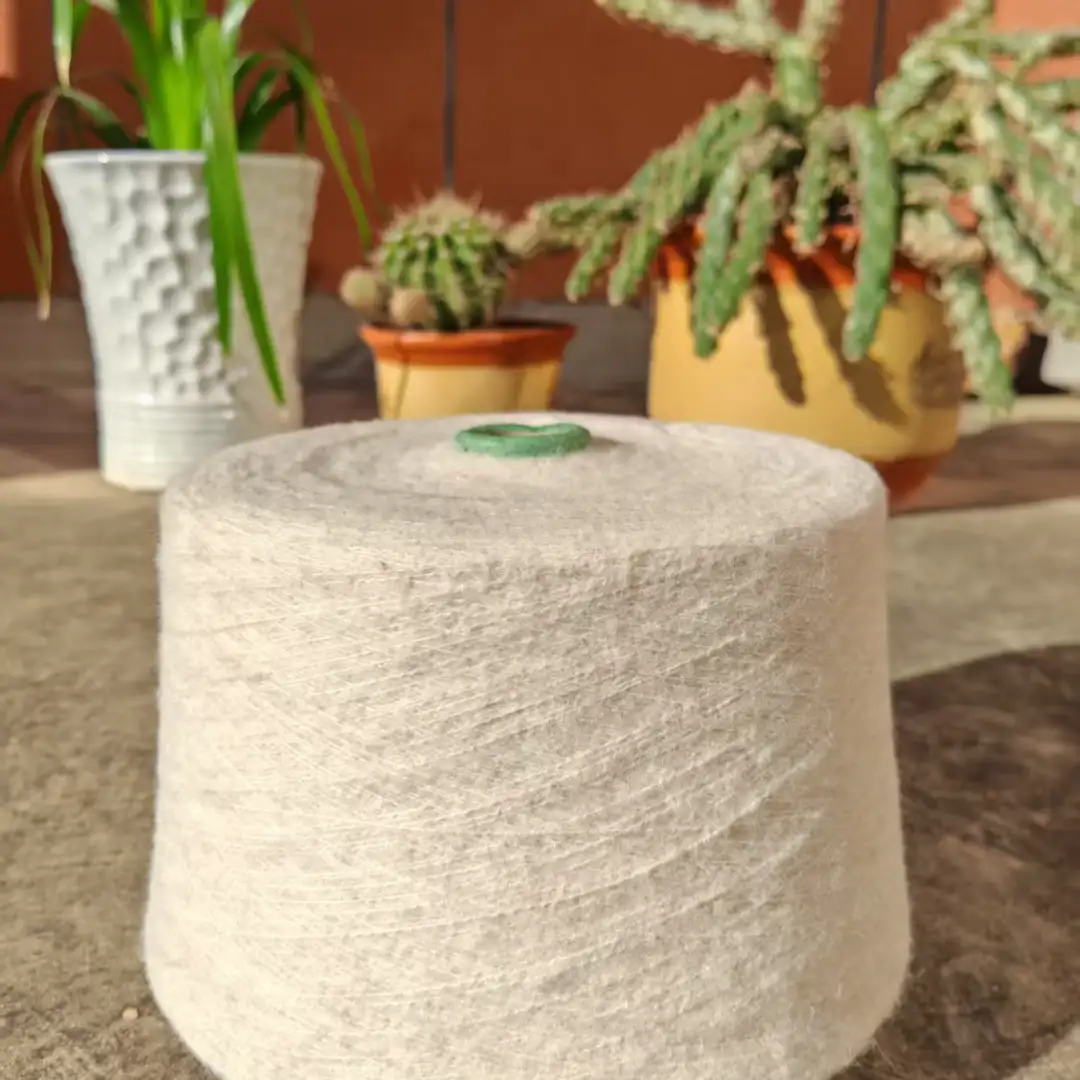 China Yarn for Full-Zipper Cardigan (Sweater),Half-Zipper Cardigan (Sweater),Shirt Long Sleeve Button (Sweater) Mossy Yarn Fancy Yarn Recycled Polyester Polyester Nylon Wool Spandex apricot color buy from China wholesaler bulk order at wholesale price free worldwide shipping Alibaba