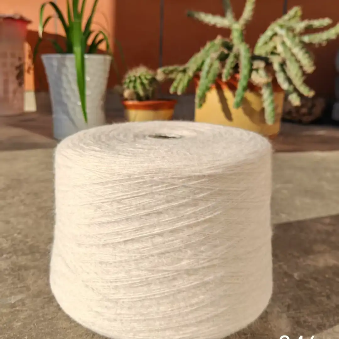 China Yarn for Open Cardigan (Sweater),Full-Zipper Cardigan (Sweater),Half-Zipper Cardigan (Sweater),Shirt Long Sleeve Button (Sweater) Roving Yarn Fancy Yarn Acrylic Nylon Polyester white color buy from China wholesaler bulk order at wholesale price free worldwide shipping Alibaba