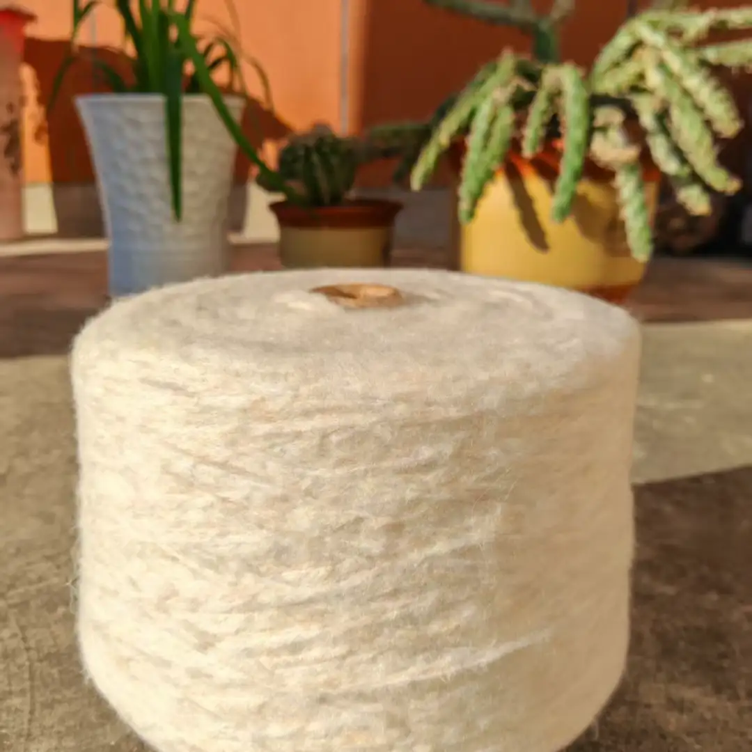 China Yarn for Full-Zipper Cardigan (Sweater),Half-Zipper Cardigan (Sweater),Shirt Long Sleeve Button (Sweater) Air Spun Yarn Fancy Yarn Acrylic Recycled Acrylic Nylon white color buy from China wholesaler bulk order at wholesale price free worldwide shipping Alibaba