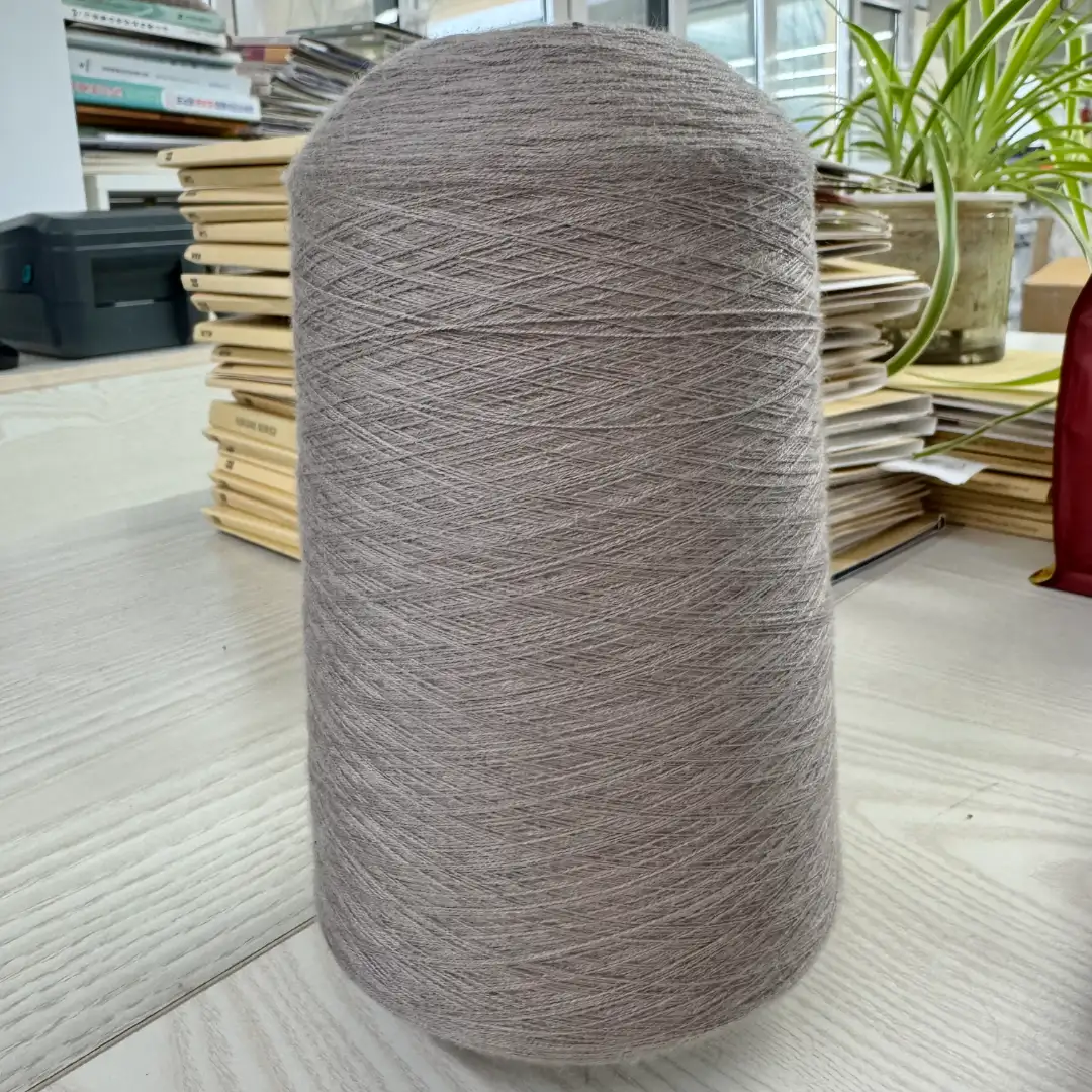 China Yarn for Ladies Vest (Sweater),Men’s Vest (Sweater),Open Cardigan (Sweater),Half-Zipper Cardigan (Sweater),Crew Neck Pullover (Sweater),Crop Top Pullover (Sweater) Semi-Worsted Spun Regular Yarn Anti-pilling acrylic Polyester Nylon Rayon Brown color buy from China wholesaler bulk order at wholesale price free worldwide shipping Alibaba