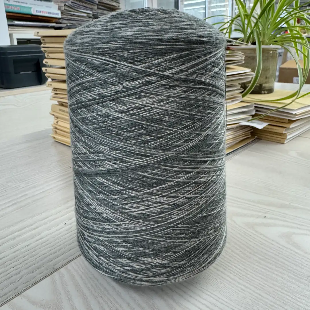 China Yarn for Ladies Vest (Sweater),Men’s Vest (Sweater),Open Cardigan (Sweater),Half-Zipper Cardigan (Sweater) Semi-Worsted Spun Regular Yarn Viscose Recycled Polyester Green color buy from China wholesaler bulk order at wholesale price free worldwide shipping Alibaba