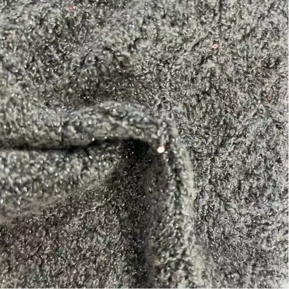 China Yarn for Open Cardigan (Sweater),Full-Zipper Cardigan (Sweater),Baby Sweatshirt and Joggers Set,Boys Collar Cardigan (Sweater),Boys Hoodie (Sweater) Mossy Yarn Fancy Yarn Recycled Polyester Lurex Elastane brown color buy from China wholesaler bulk order at wholesale price free worldwide shipping Alibaba