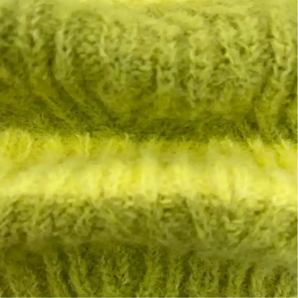 China Yarn for Open Cardigan (Sweater),Full-Zipper Cardigan (Sweater),Half-Zipper Cardigan (Sweater),Shirt Long Sleeve Button (Sweater) Mossy Yarn Fancy Yarn Polyester Polyamide Wool Elastane green+yellow color buy from China wholesaler bulk order at wholesale price free worldwide shipping Alibaba