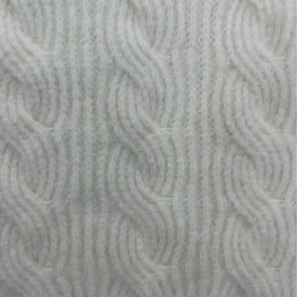 China Yarn for Half-Zipper Cardigan (Sweater),Knitted Jacket (Sweater),Round Neck Pullover (Sweater),Crew Neck Pullover (Sweater) Mossy Yarn Fancy Yarn Wool Acrylic Polyester Elastane white color buy from China wholesaler bulk order at wholesale price free worldwide shipping Alibaba