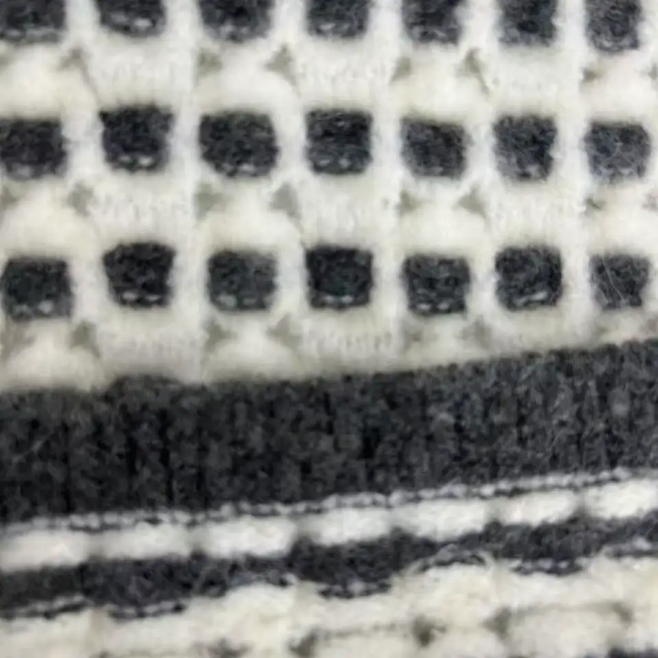 China Yarn for Full-Zipper Cardigan (Sweater),Womens Soft Wide Leg Trousers (Sweater),Womens Front Buttons Jumper (Sweater),Womens Drop Shoulder Relaxed Jumper (Sweater) Mossy Yarn Fancy Yarn Acrylic Recycled Polyester Wool Elastane gray+white color buy from China wholesaler bulk order at wholesale price free worldwide shipping Alibaba