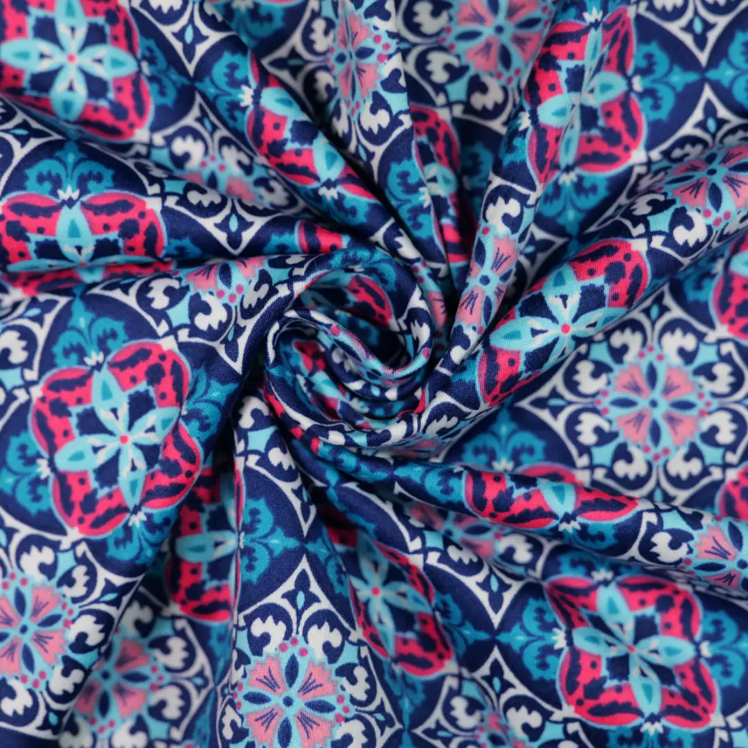 China Fabric for T-Shirt,Skirt,Tank Midi Dress Single Jersey Knit Fabric Nylon Spandex dark blue color buy from China wholesaler bulk order at wholesale price free worldwide shipping Alibaba