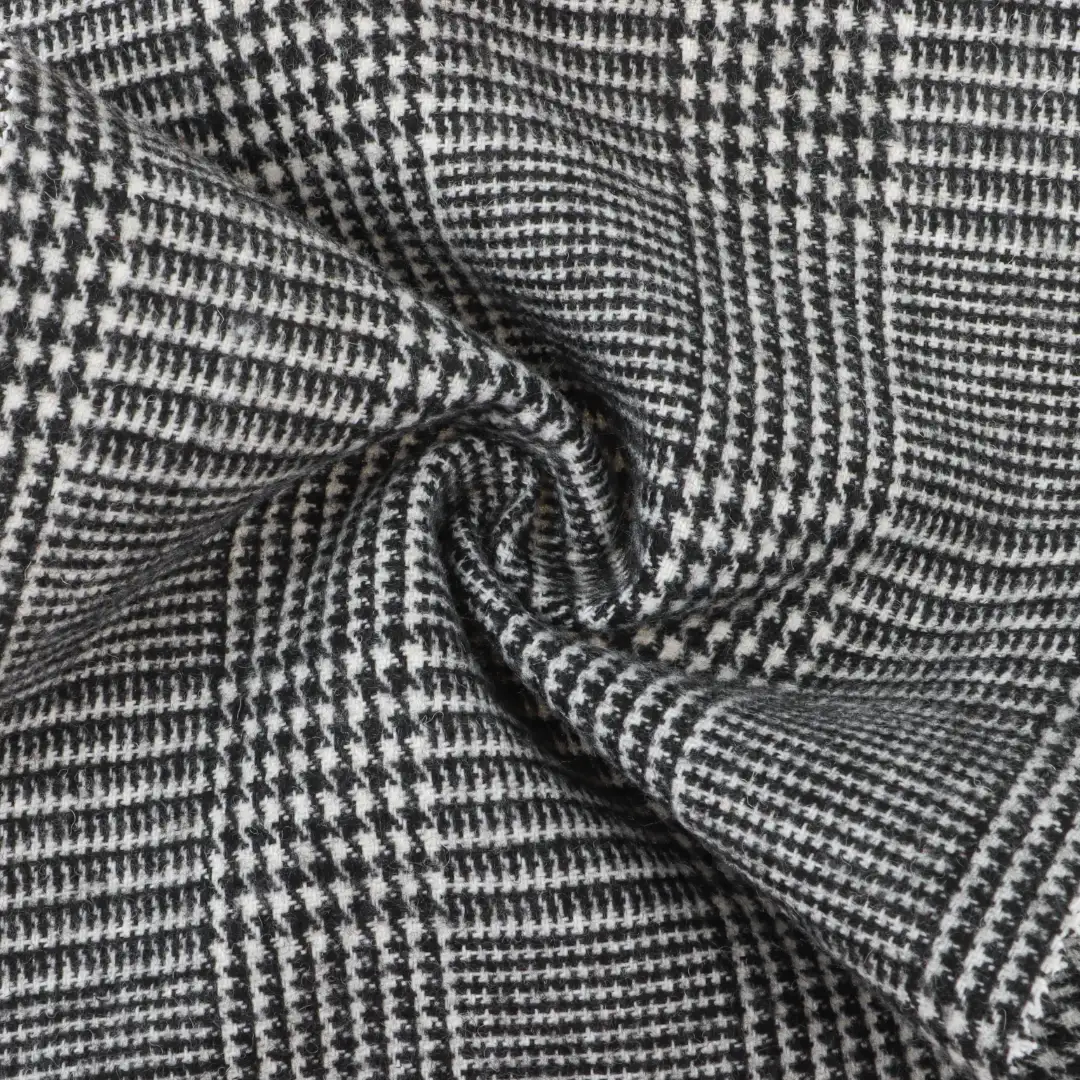 China Fabric for Jackets,Trench Coat,Padded Jacket Melton Woolen Polyester Wool check color buy from China wholesaler bulk order at wholesale price free worldwide shipping Alibaba