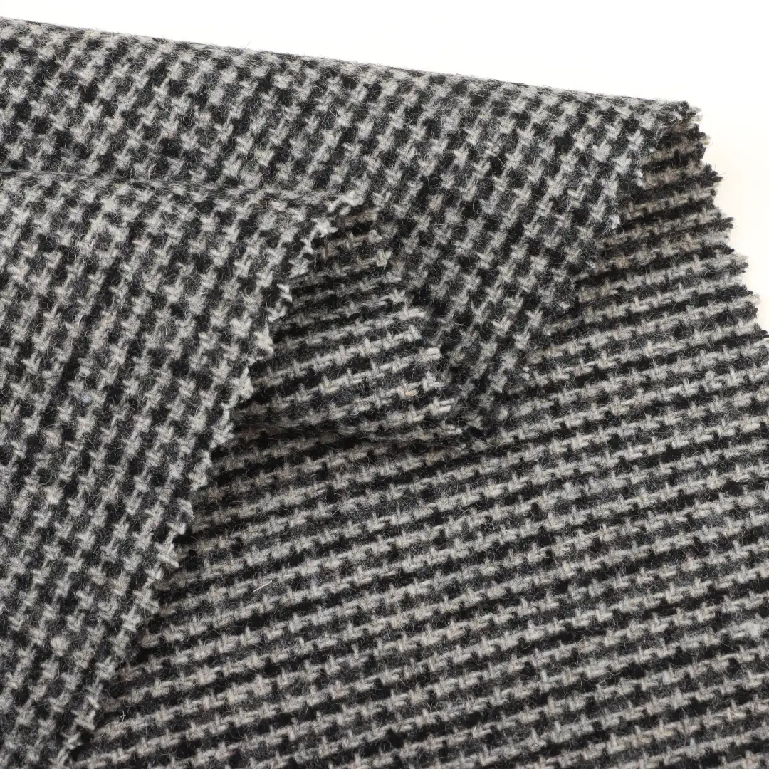 China Fabric for Jackets,Trench Coat,Overcoat Melton Woolen Other Wool check color buy from China wholesaler bulk order at wholesale price free worldwide shipping Alibaba