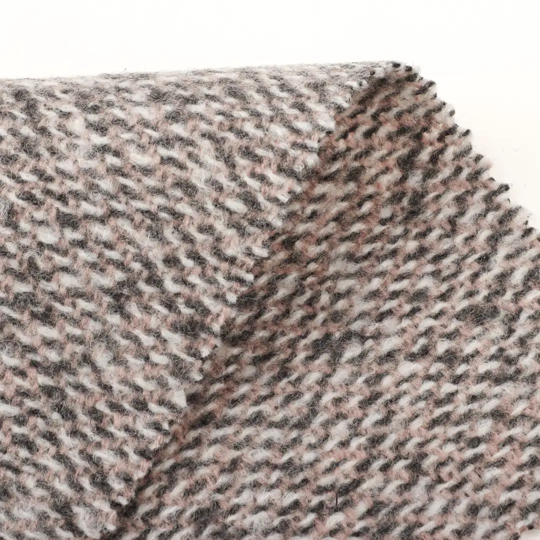 China Fabric for Jackets,Trench Coat,Overcoat Woolen Tweed Woolen Polyester Gray color buy from China wholesaler bulk order at wholesale price free worldwide shipping Alibaba