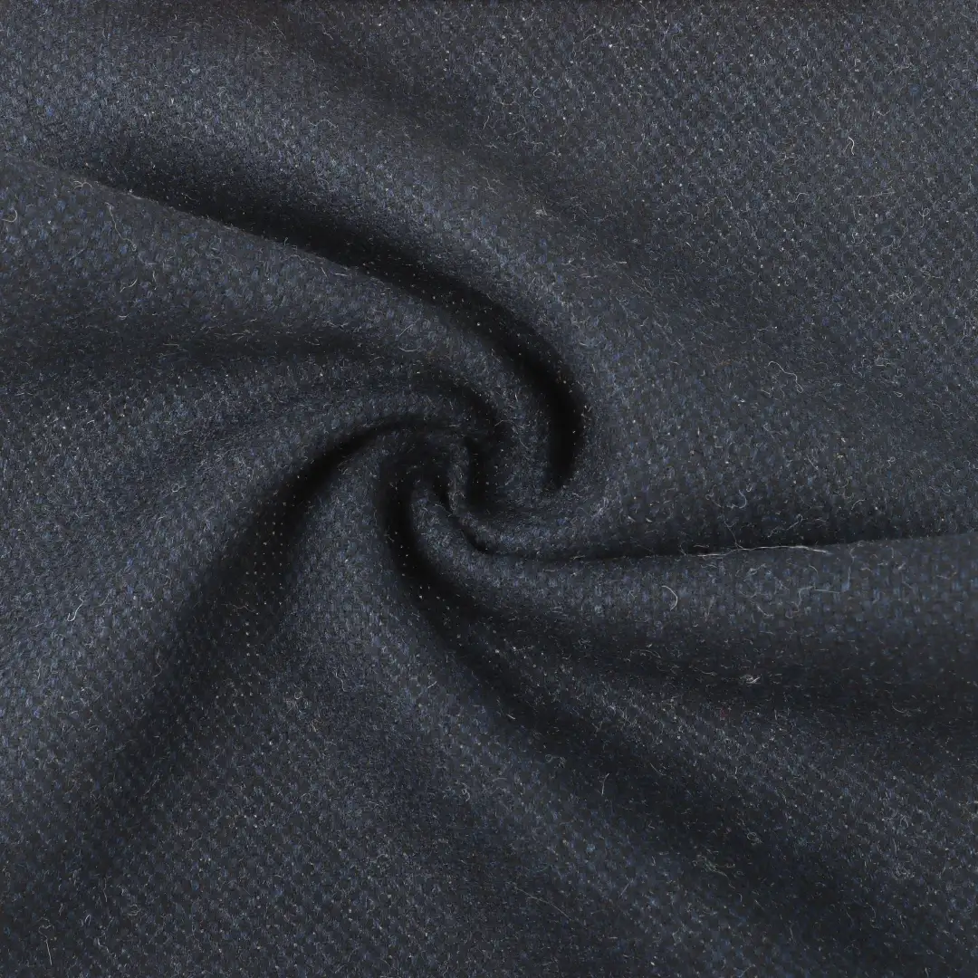China Fabric for Jackets,Trench Coat,Padded Jacket Woolen Tweed Woolen Other Wool NAVY color buy from China wholesaler bulk order at wholesale price free worldwide shipping Alibaba